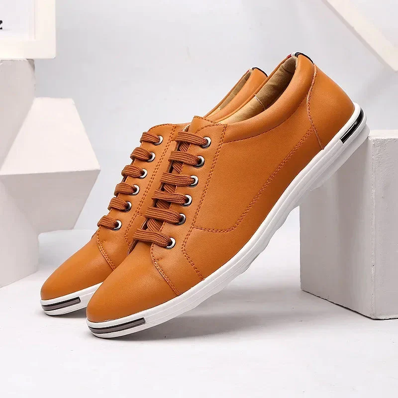 SANTORI LEATHER CASUAL SNEAKERS - Image 7