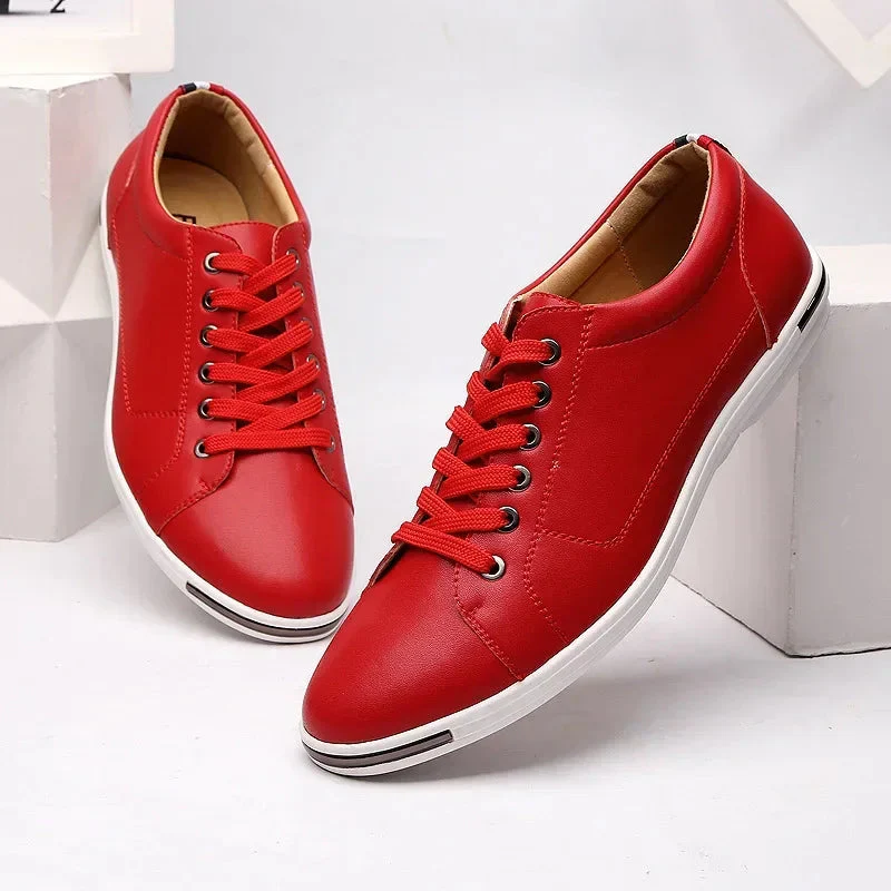SANTORI LEATHER CASUAL SNEAKERS - Image 9
