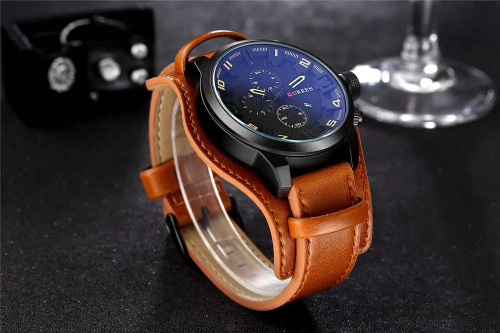 Sebastian Curren Leather Watch - Image 10