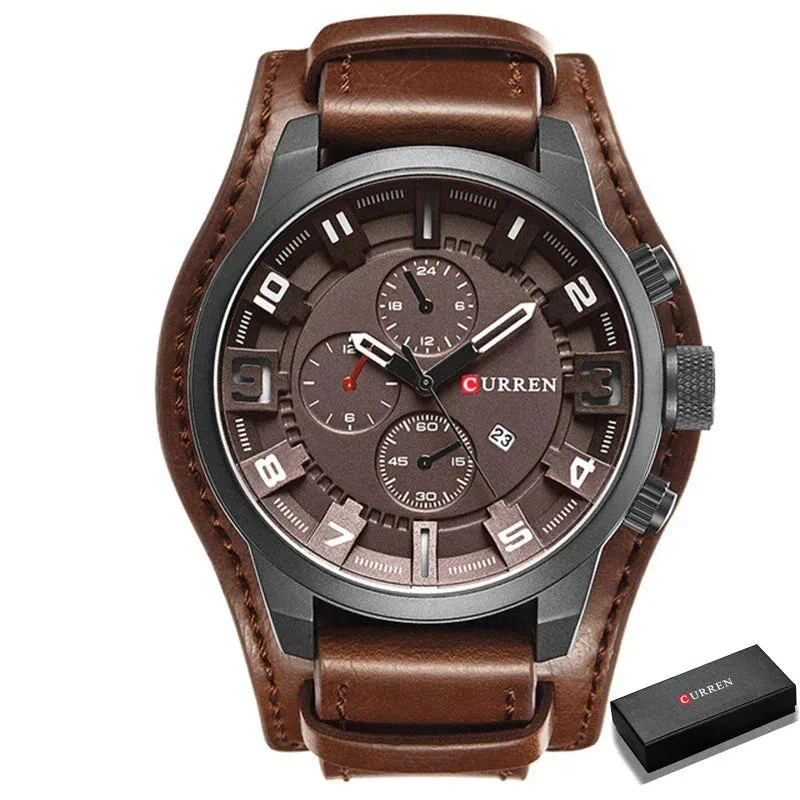 Sebastian Curren Leather Watch - Image 14