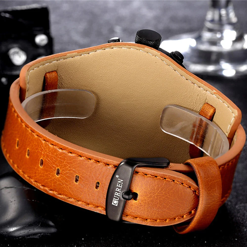 Sebastian Curren Leather Watch - Image 8