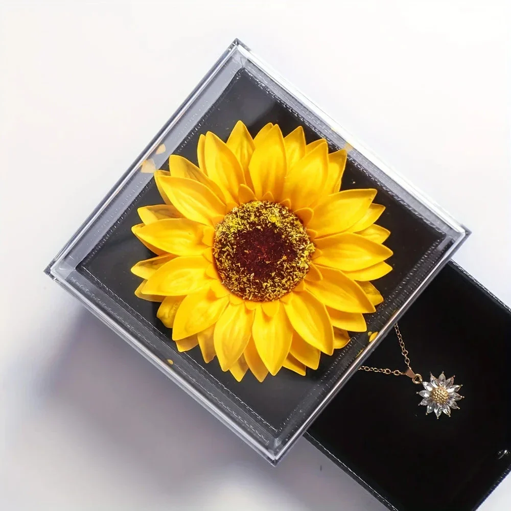 Sunflower Shine Necklace Love and Hope - Image 5