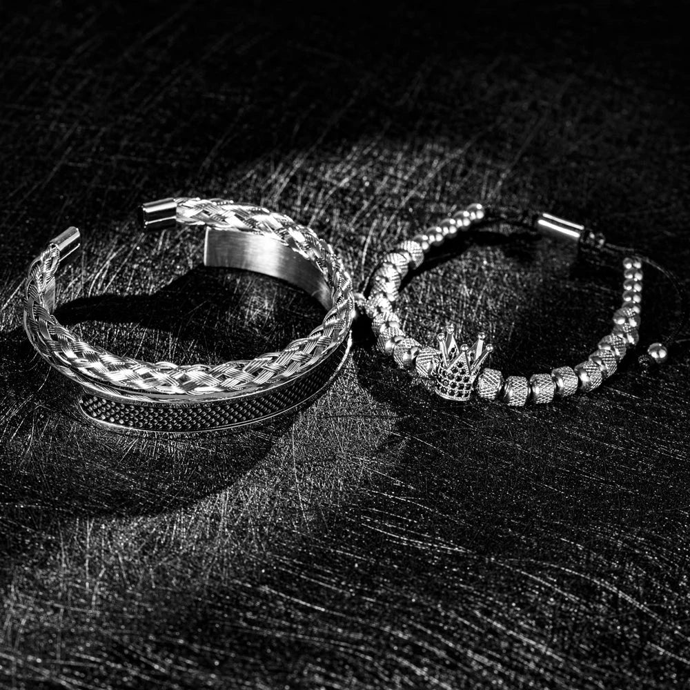 Vanguard Handmade Men's Bracelet Set - Image 6