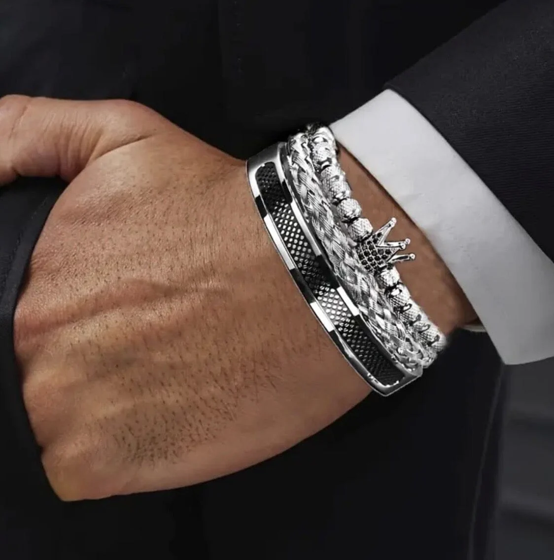 Vanguard Handmade Men's Bracelet Set - Image 8