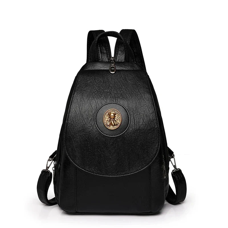 Versatta High-Quality Leather Women's Anti-Theft Backpack - Image 28