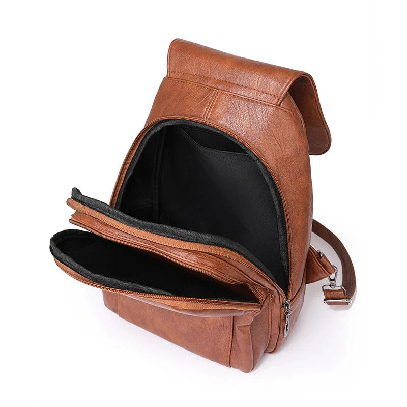 Versatta High-Quality Leather Women's Anti-Theft Backpack - Image 3