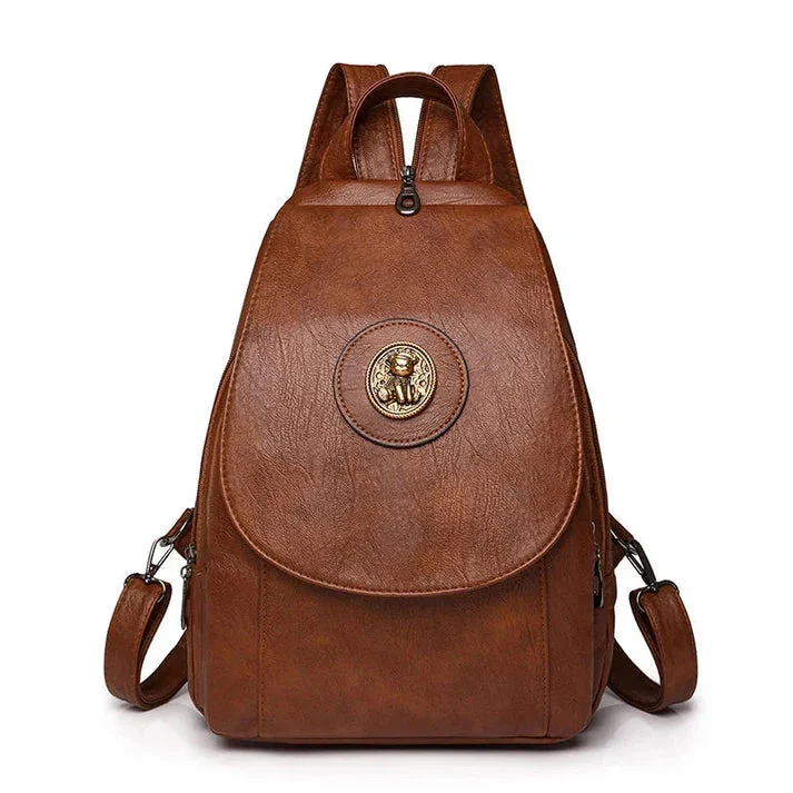 Versatta High-Quality Leather Women's Anti-Theft Backpack - Image 33