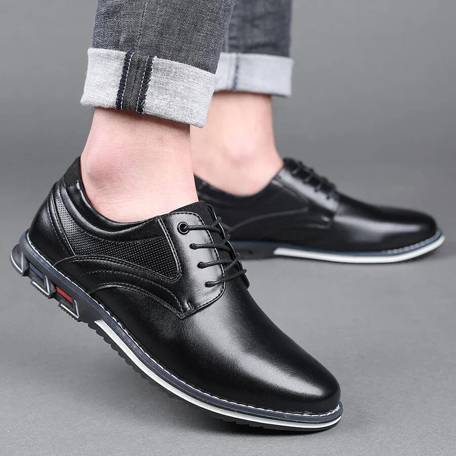 Vitorini Leather Oxford Shoes - Image 10