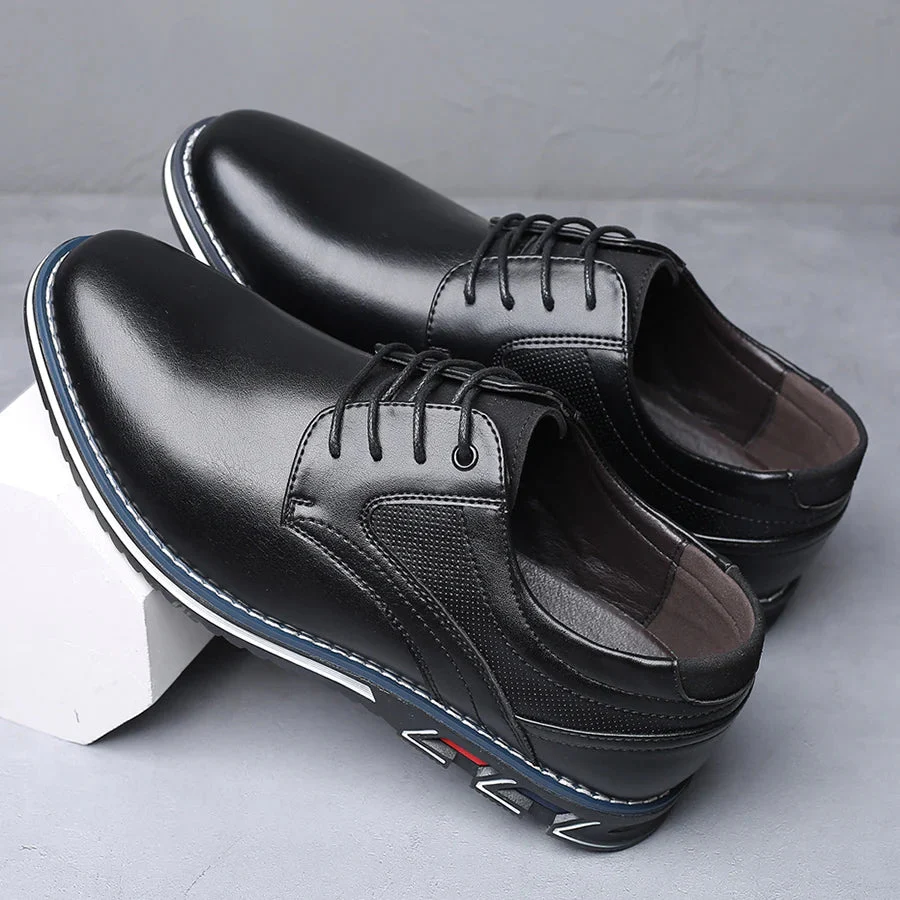 Vitorini Leather Oxford Shoes - Image 11