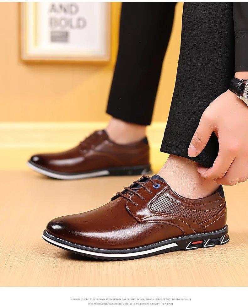 Vitorini Leather Oxford Shoes - Image 17