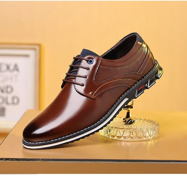Vitorini Leather Oxford Shoes - Image 21