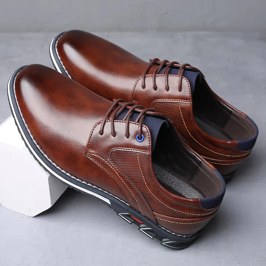 Vitorini Leather Oxford Shoes - Image 7