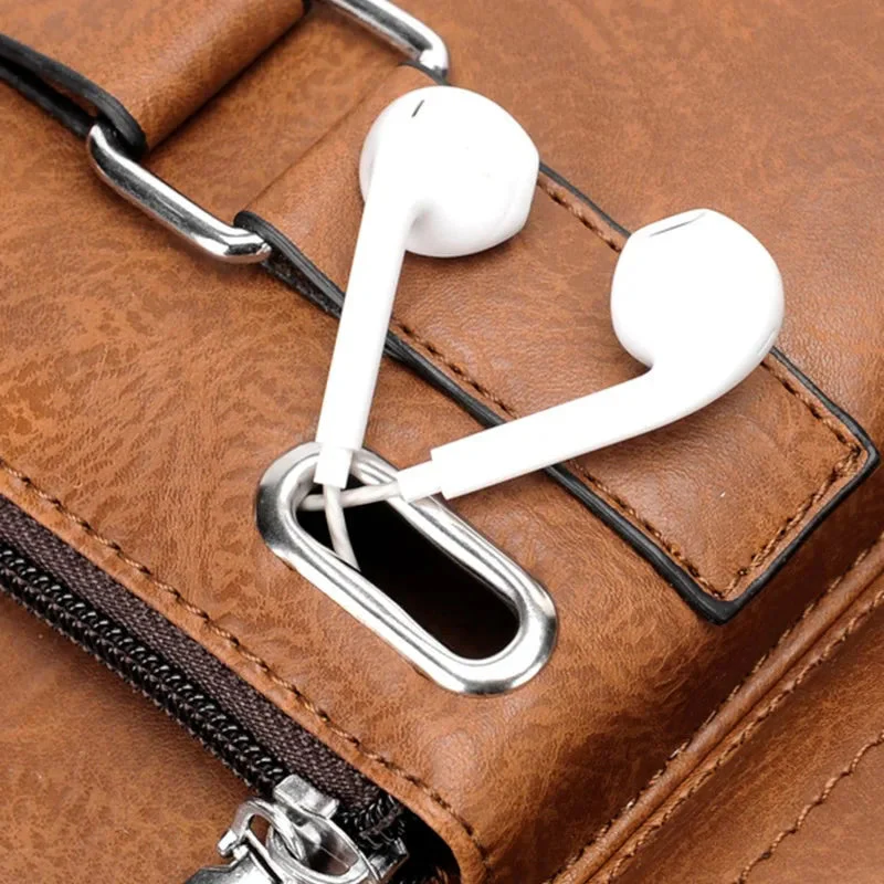 Weixier Classic Men's Leather Bag - Image 16