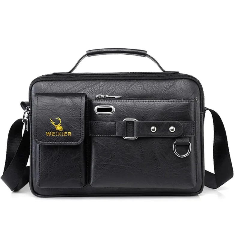 Weixier Classic Men's Leather Bag - Image 5