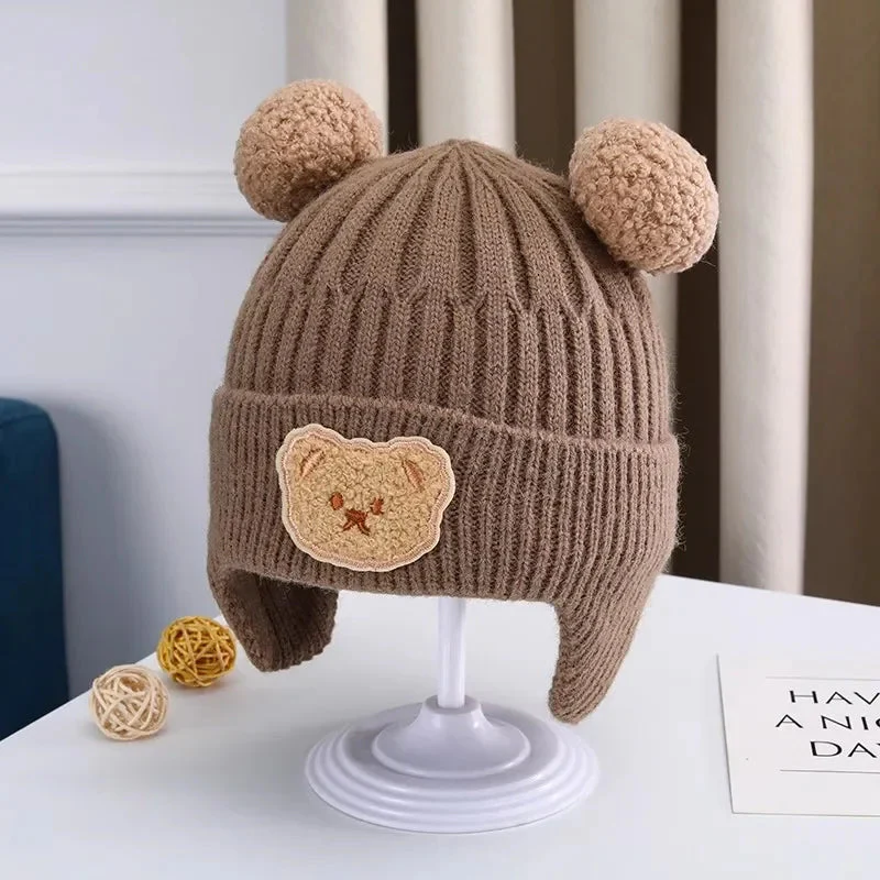 Winter Baby Beanie with Ear Protection - Image 6