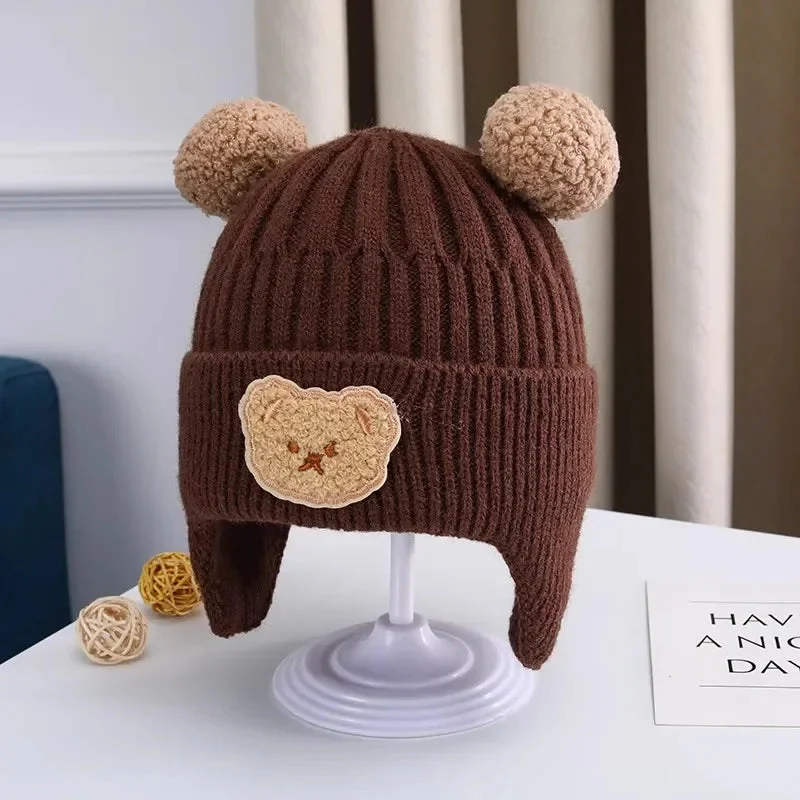 Winter Baby Beanie with Ear Protection - Image 7