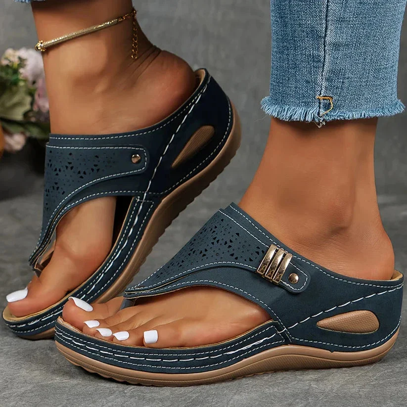 Women's Summer Wedge Heel Sandal - Image 13