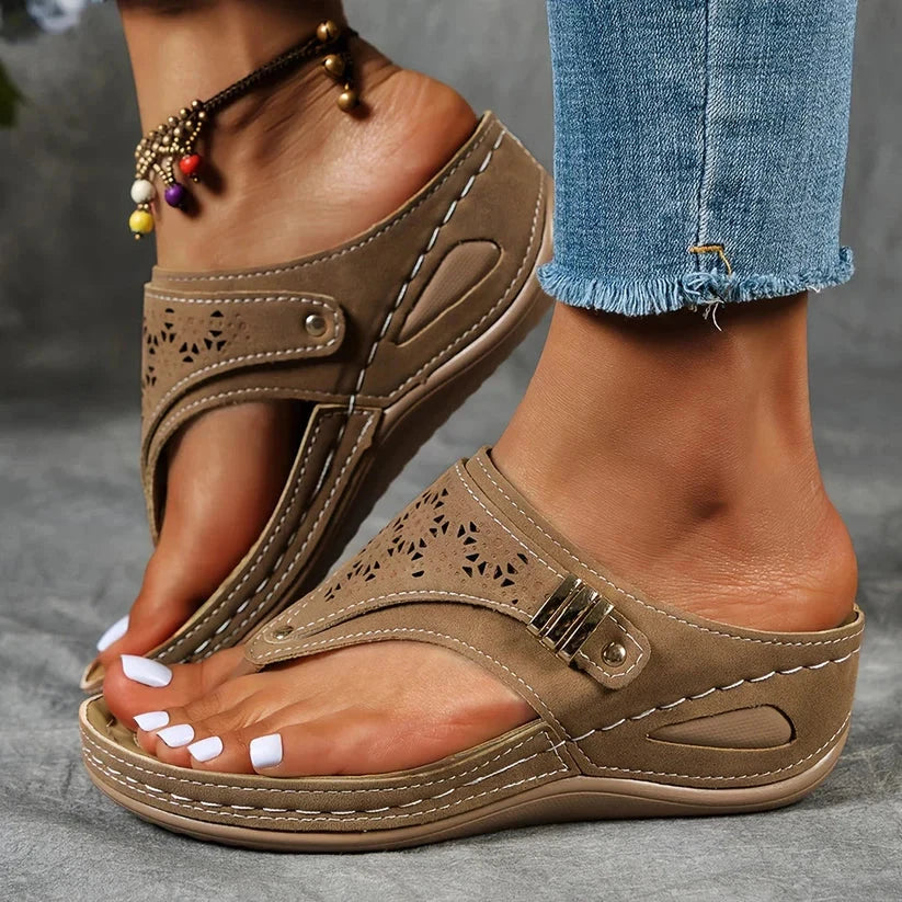Women's Summer Wedge Heel Sandal - Image 19