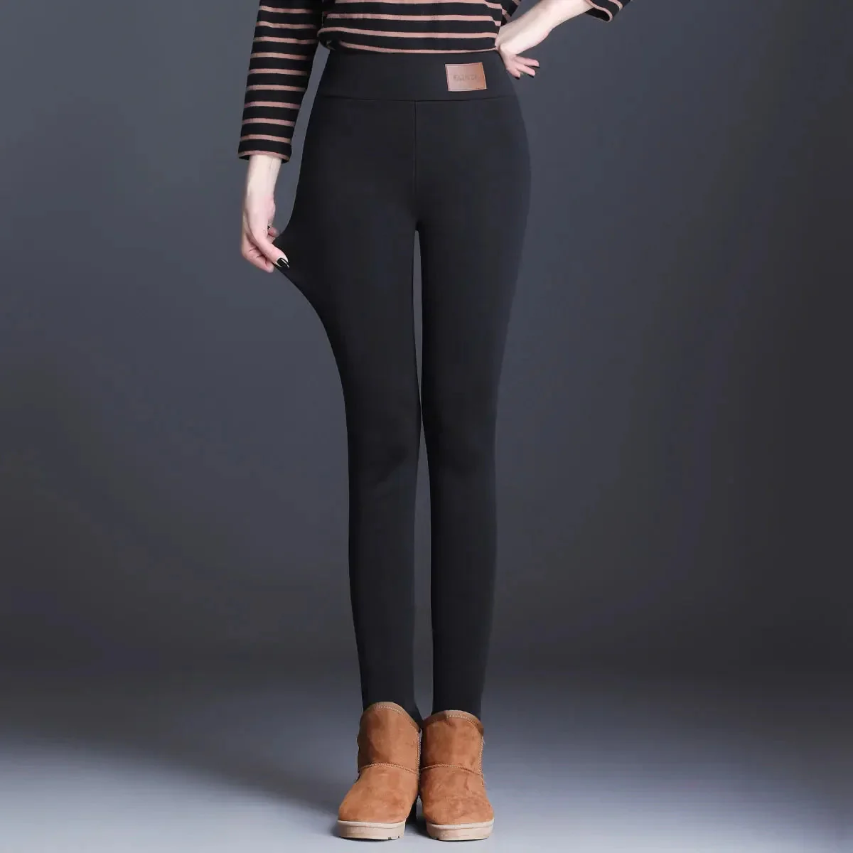 Women's Wool Fashion Leggings - Image 6