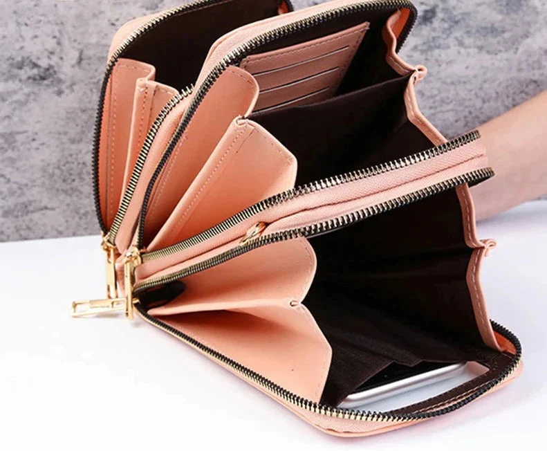 Small Leather Crossbody Bag/Mini Messenger Shoulder Purse LUXURY - Image 11