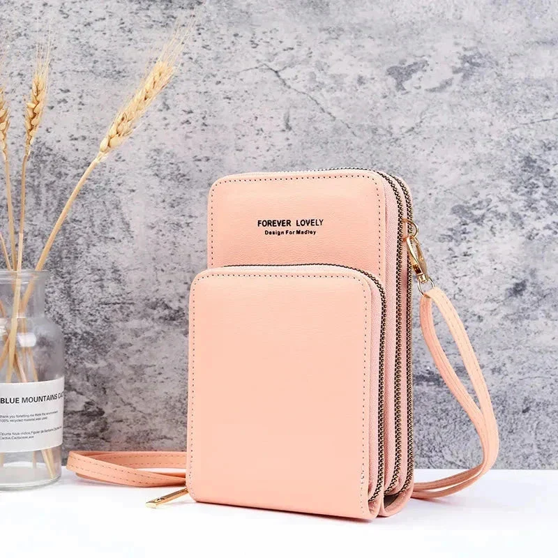 Small Leather Crossbody Bag/Mini Messenger Shoulder Purse LUXURY - Image 14