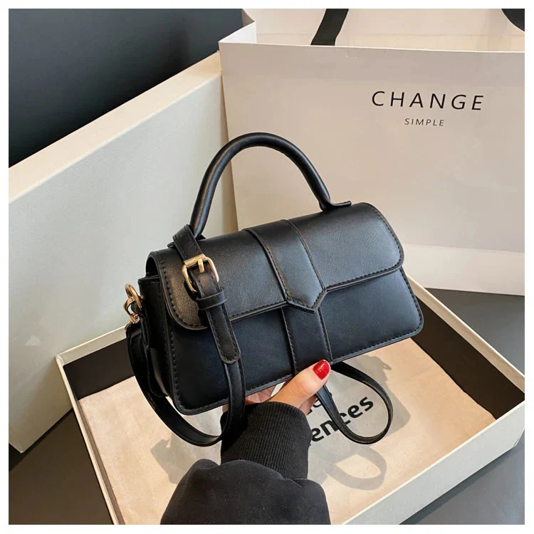 Zra – Women's Leather Shoulder Bag - Image 12