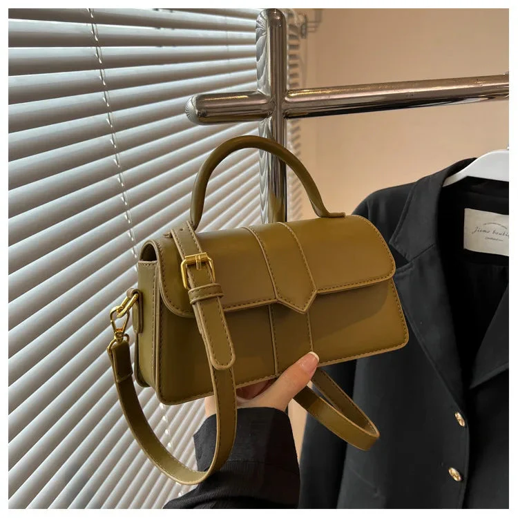 Zra – Women's Leather Shoulder Bag - Image 13