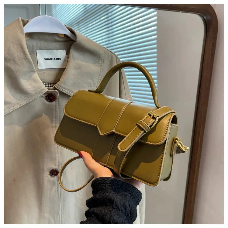 Zra – Women's Leather Shoulder Bag - Image 14