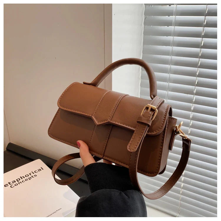 Zra – Women's Leather Shoulder Bag - Image 7